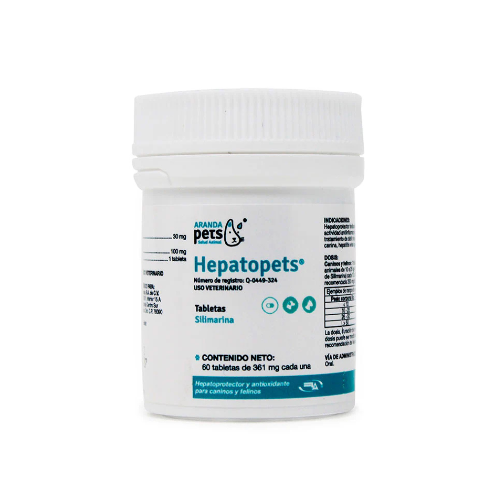 Aranda Hepatopets 361Mg/60Tab