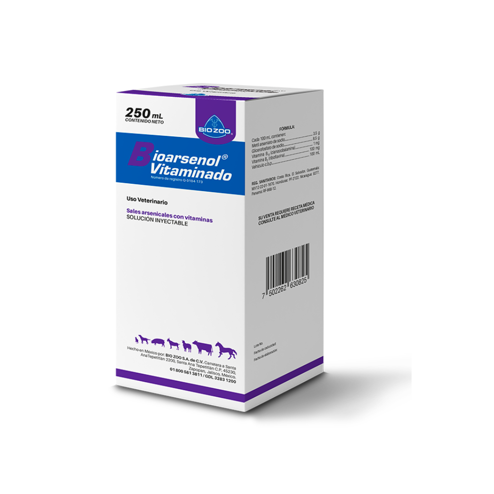 Bio Zoo Bioarsenol Vitaminado 250 Ml