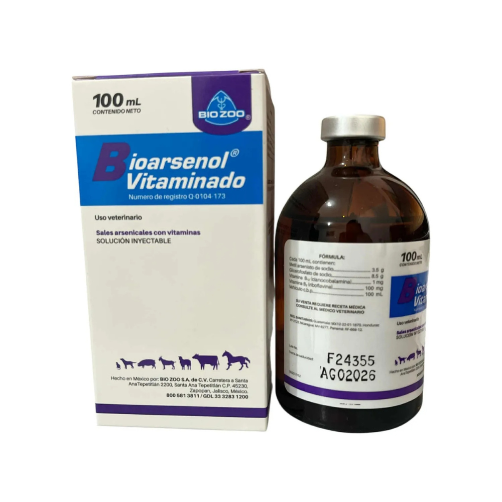 Bio Zoo Bioarsenol Vitaminado 100 Ml