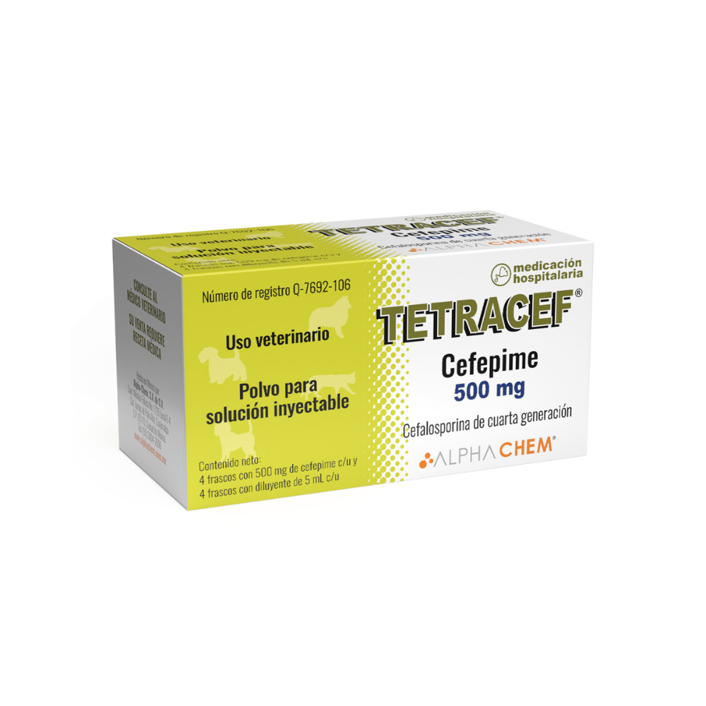 Alphachem Tetracef 500 Mg Solucion Inyectable