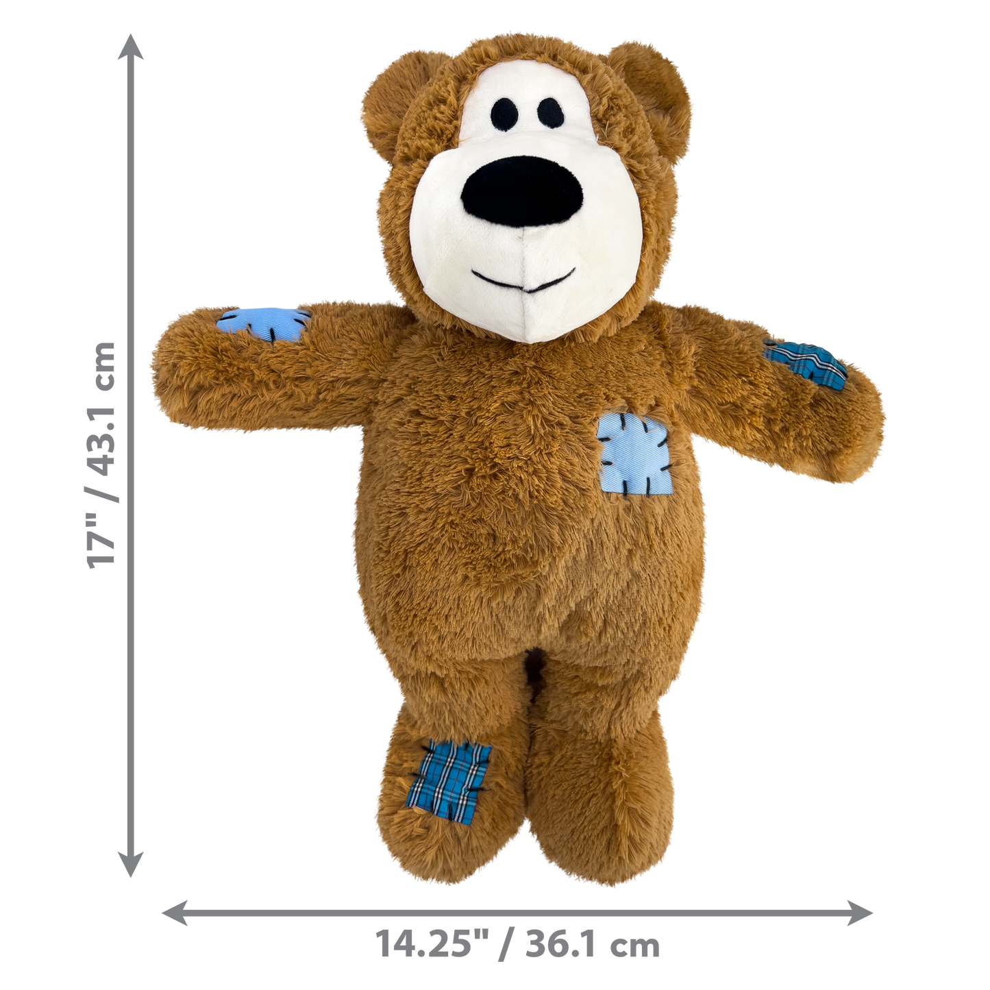 Kong Oso Nudos Salvajes Jumbo Xl