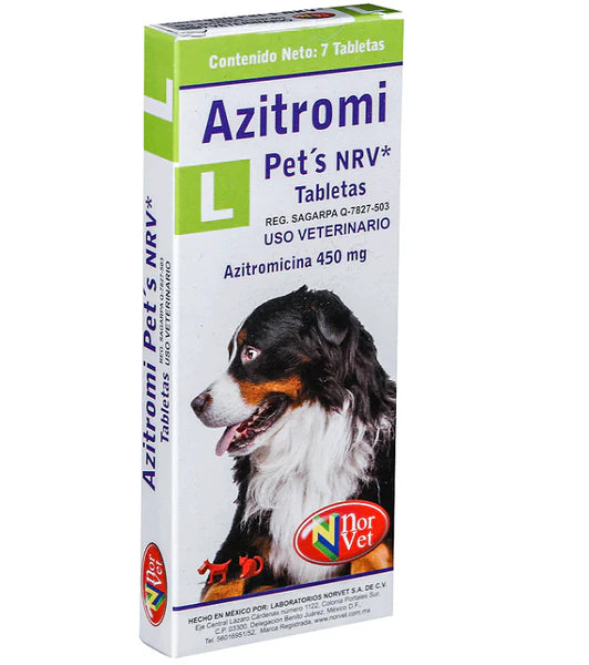 Norvet Azitromi Pets 450Mg