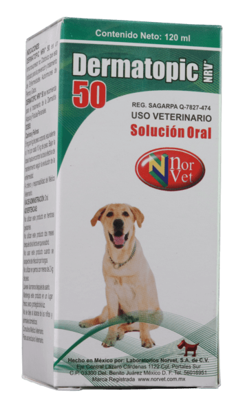 Norvet Dermatopic 50 Suspension 120 Ml