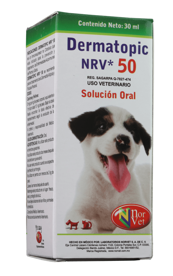 NORVET DERMATOPIC NVR 50/ORAL 30ML