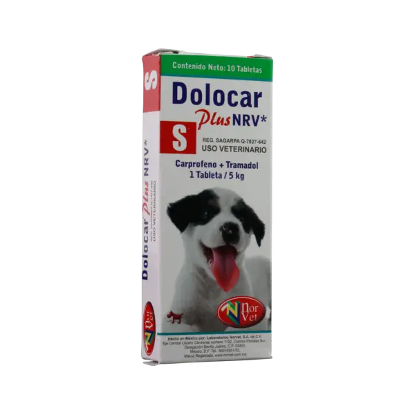 Norvet Dolocar Plus S 22 Mg / 10 Mg 10 Tabletas