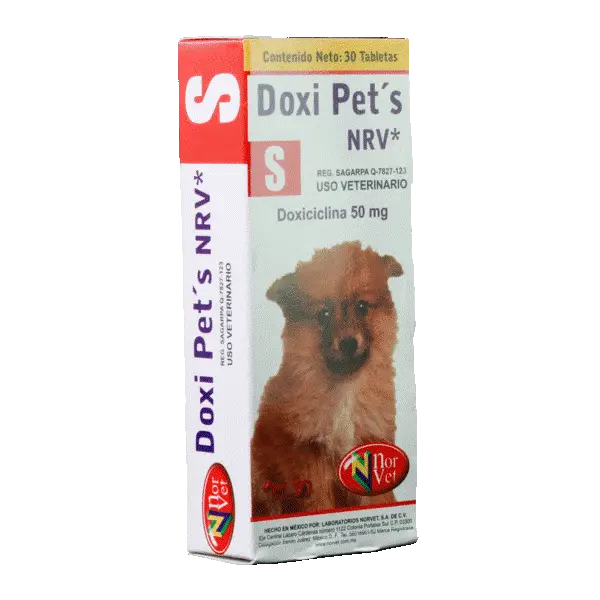 NORVET DOXI PETS "S" (DOXICILINA 50MG)