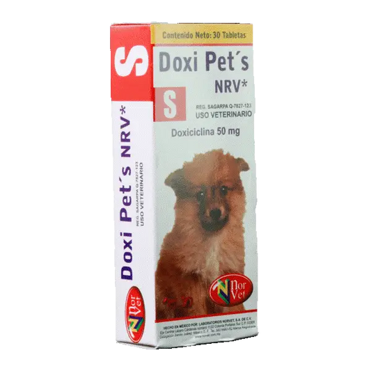 NORVET DOXI PETS "S" (DOXICILINA 50MG)