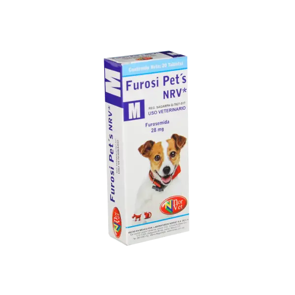 NORVET FUROSI PETS M 28MG