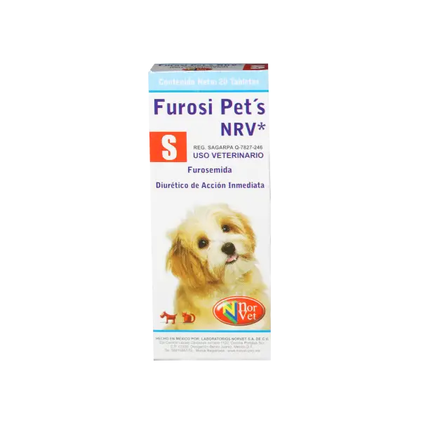 NORVET FUROSI PETS S 6MG