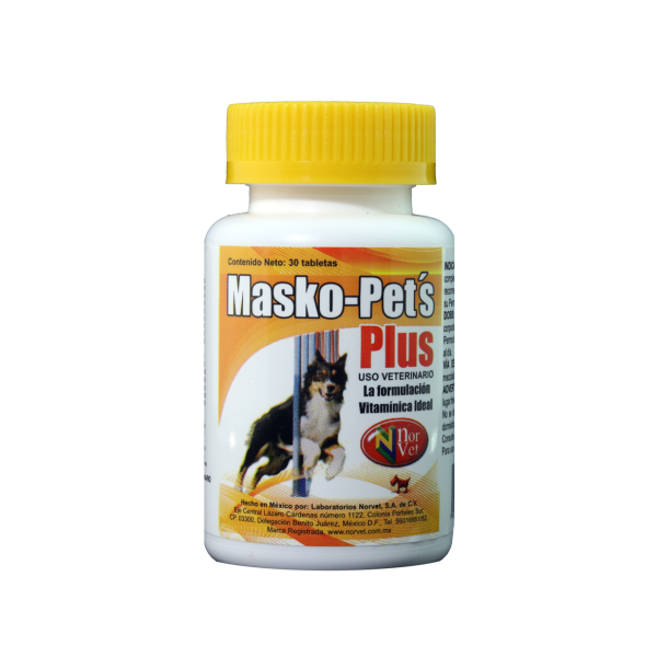 Norvet Masko-Pets Plus 30 Tabletas