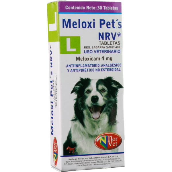 NORVET MELOXI PETS M 2.5 MG 30 TAB