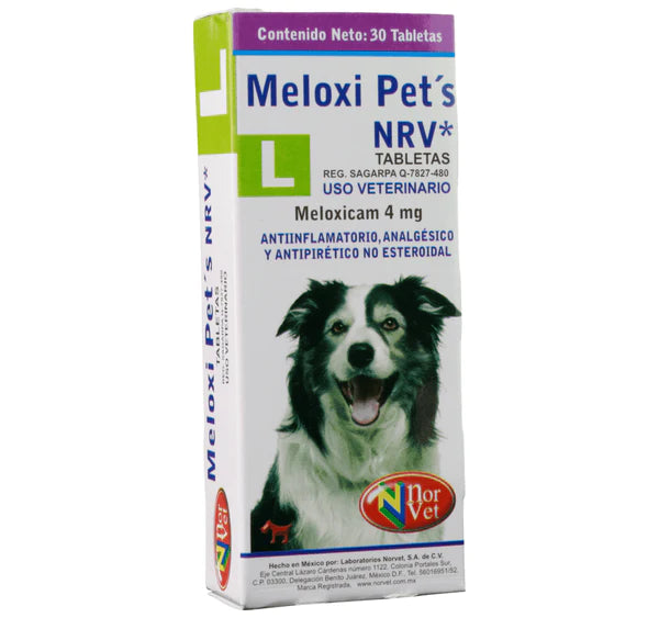 NORVET MELOXI PETS L 4MG