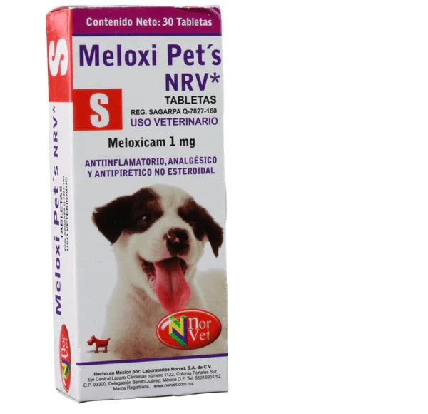 NORVET MELOXI PETS S NRV 30 TAB