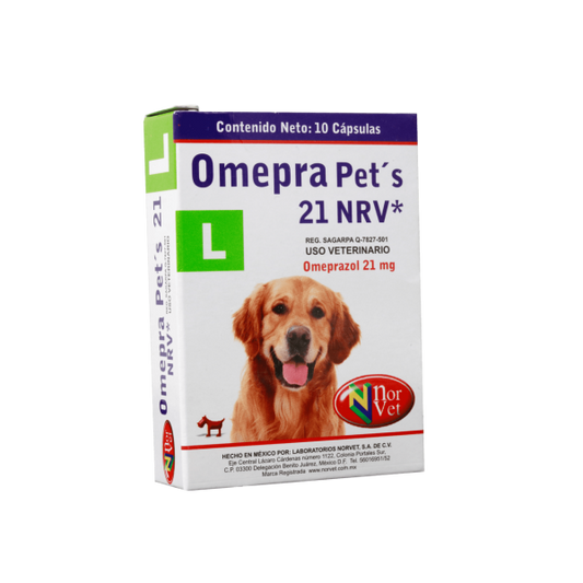 NORVET OMEPRA PETS L 21MG