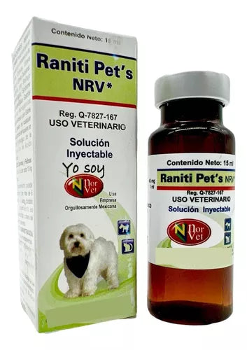 Norvet Raniti Pets Sol. Inyectable 15 Ml