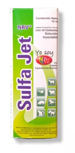 NORVET SULFA JET INY 15ML