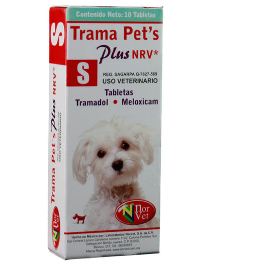 NORVET TRAMA PETS PLUS S 10 TAB