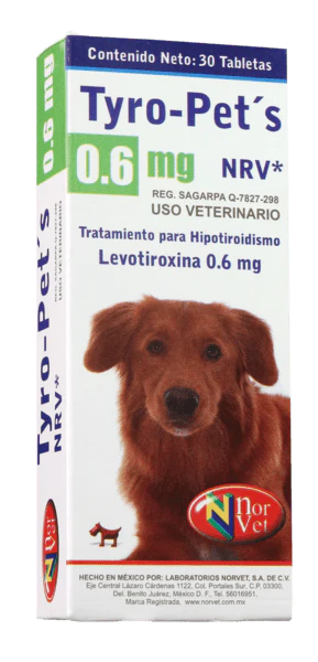 NORVET TYRO - PETS 0.6 MG 30 TAB