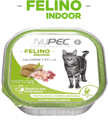 NUPEC LATA FELINO INDOOR 0.1 KG