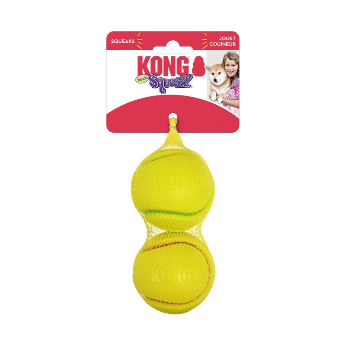 Kong Tennis Squeezz Tenis 2 Pelotas Medianas