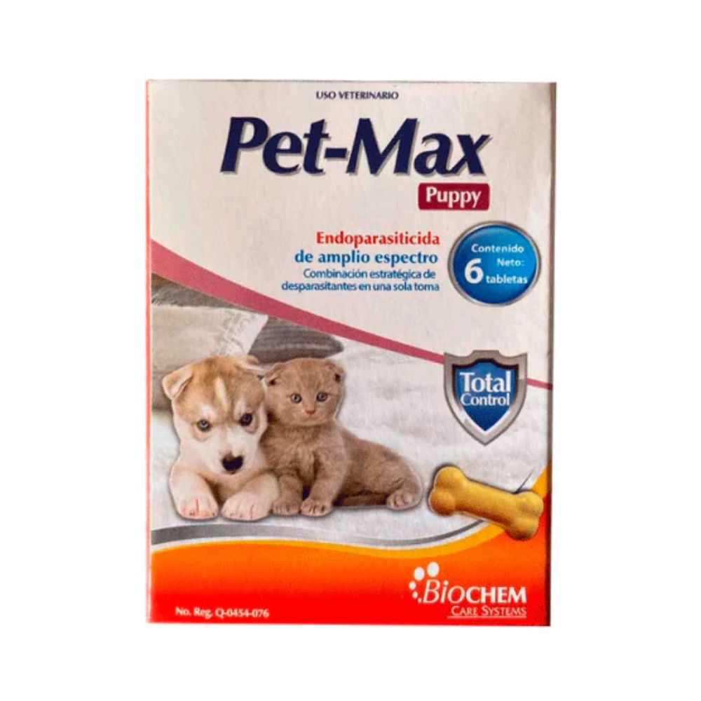Biochem Pet-Max .5/5Kg 6Tab Puppy