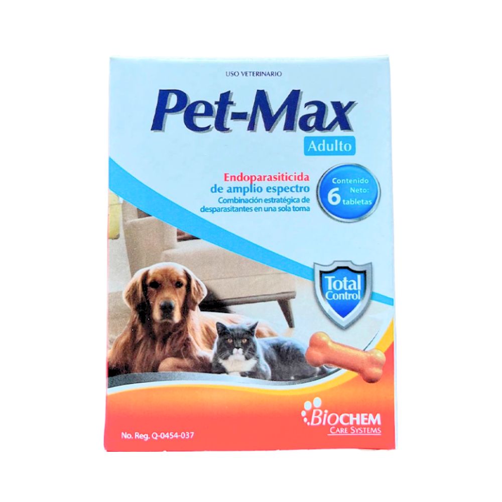 Biochem Pet-Max Adulto 10Kg 6Tab