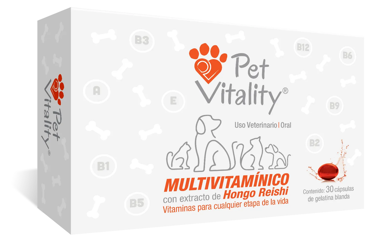 PETGEL PET VITALITY 30 CAP.