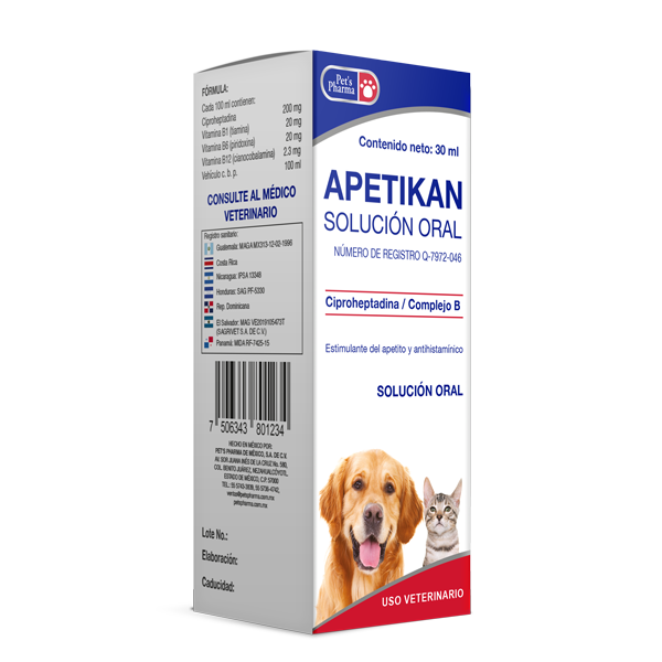 Pets Pharma Apetikan Solucion Oral 30Ml