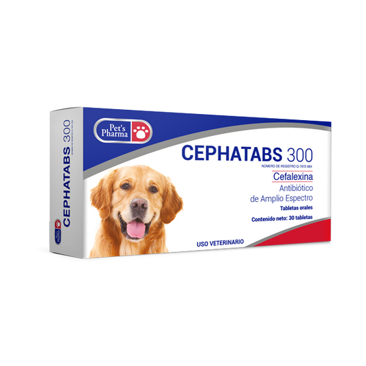 PETS PHARMA CEPHATABS 300 MG