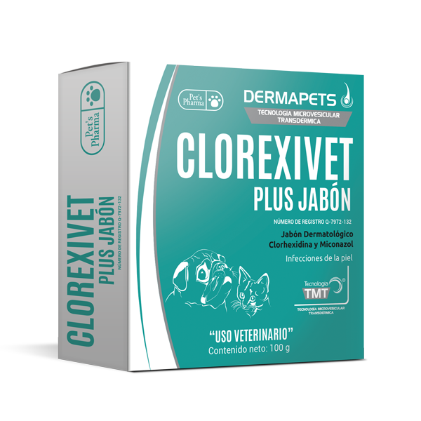 PETS PHARMA CLOREXIVET PLUS JABON 100 G