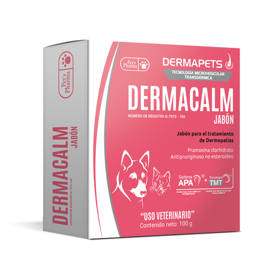 PETS PHARMA DERMACALM JABON 100 G