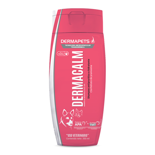 PETS PHARMA DERMACALM SHAMPOO ANTIPLURITO 350ML