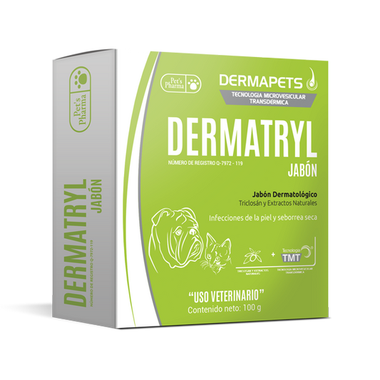 PETS PHARMA DERMATRYL JABON 100 G