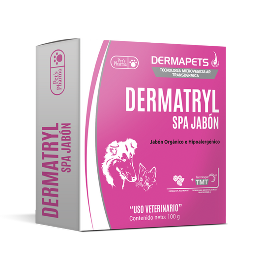 PETS PHARMA DERMATRYL SPA JABON 100MG