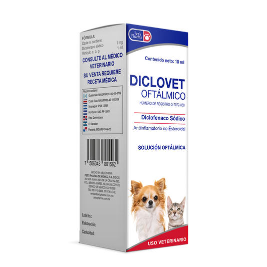 PETS PHARMA DICLOVET OFTÁLMICO 10 ML