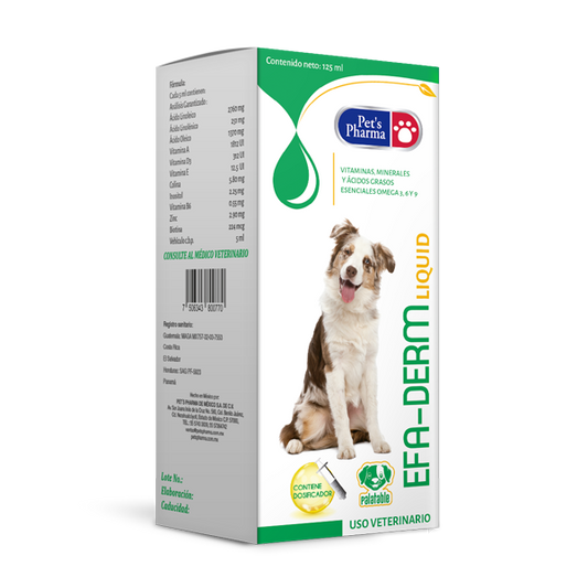 PETS PHARMA EFA DERM LIQUID 125 ML