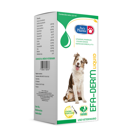 PETS PHARMA EFA DERM LIQUID 237 ML