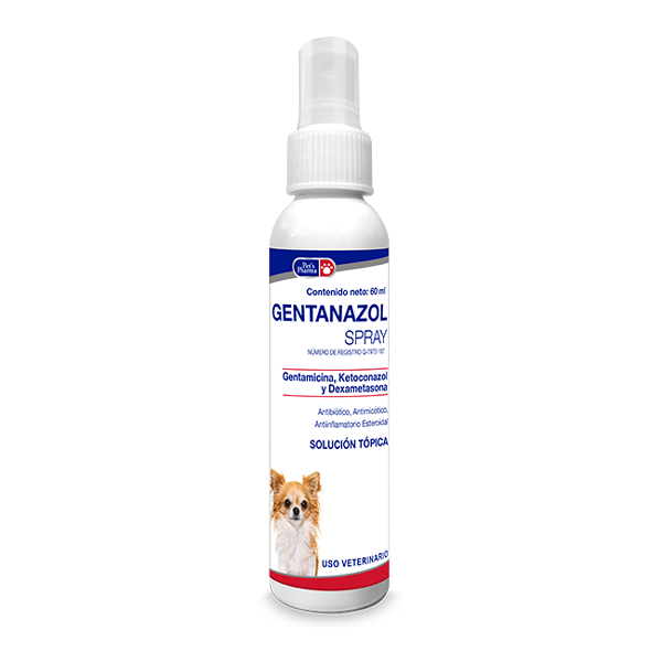 PETS PHARMA GENTANAZOL SPRAY 60 ML