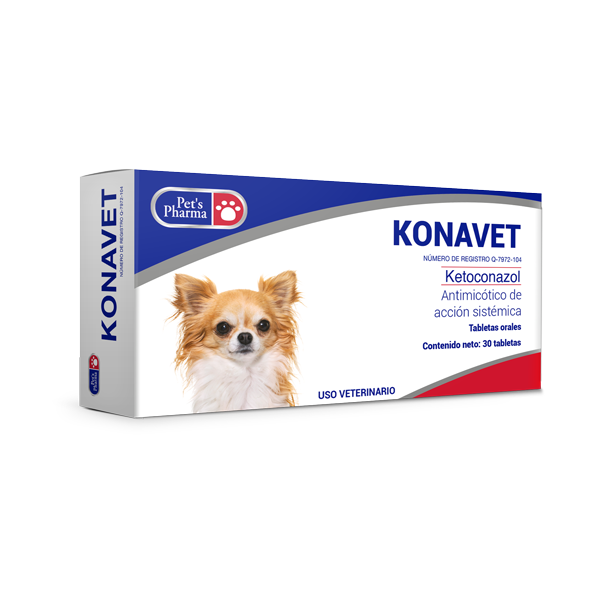 PETS PHARMA KONAVET 30 TABS 100 MG