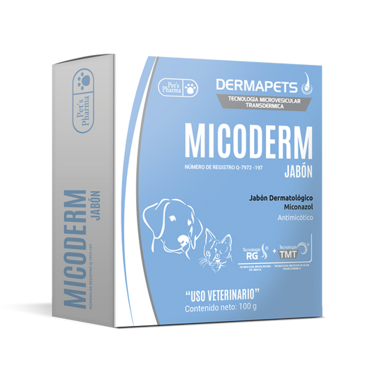 PETS PHARMA MICODERM JABON 100 GR