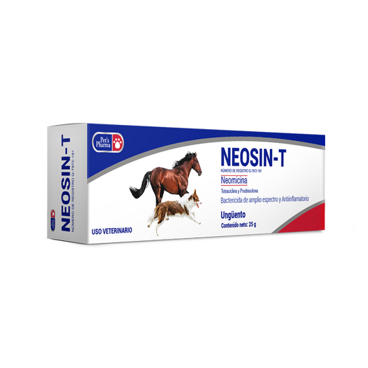 PETS PHARMA NEOSIN T BACTERICIDA AMPLIO ESPECTRO 25 G