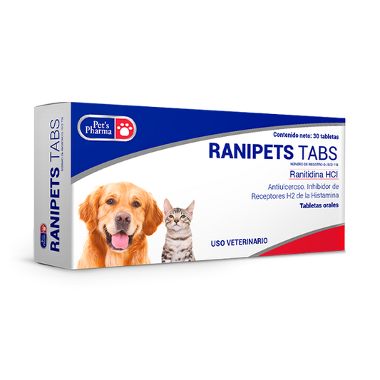 PETS PHARMA RANIPETS TABS 30 TABLETAS