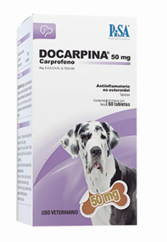 PISA DOCARPINA 50MG CARPROFENO