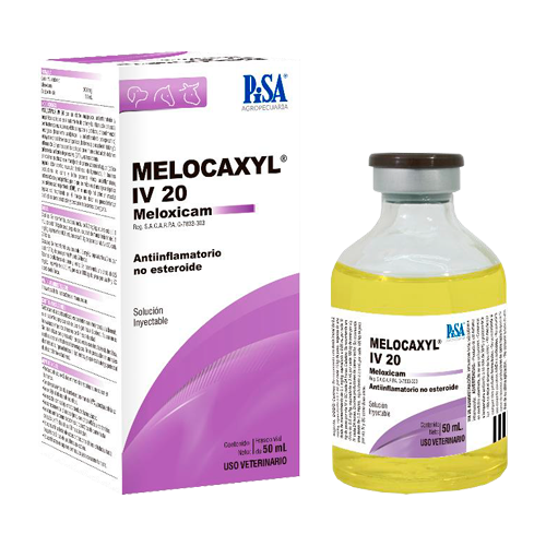 PISA MELOCAXYL IV 20 ML INYECTADO