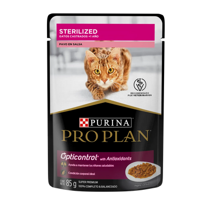 Proplan Pouch Gato Esterilizado Caja 24 Pz