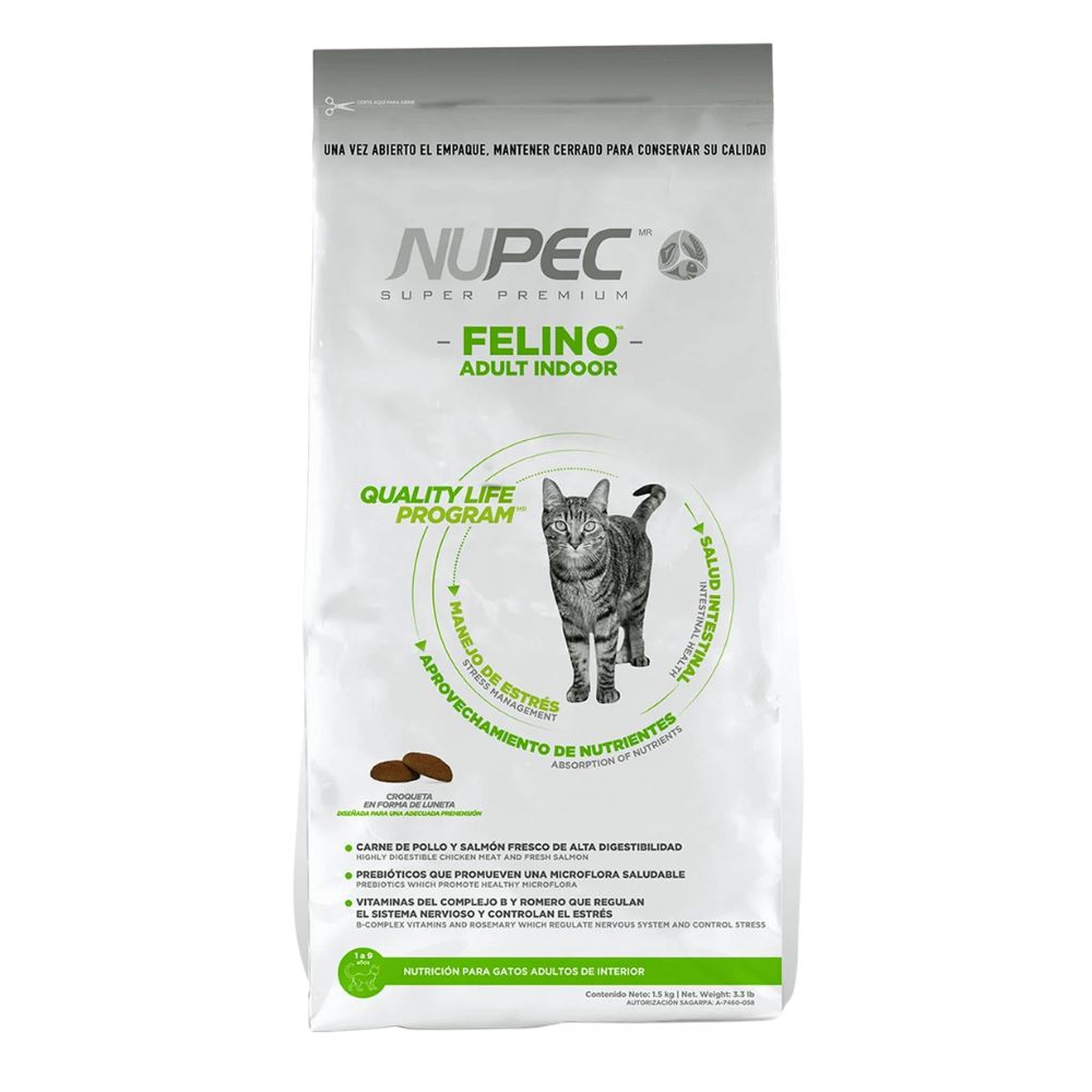 Nupec Felino Adulto Indoor 5 Kg