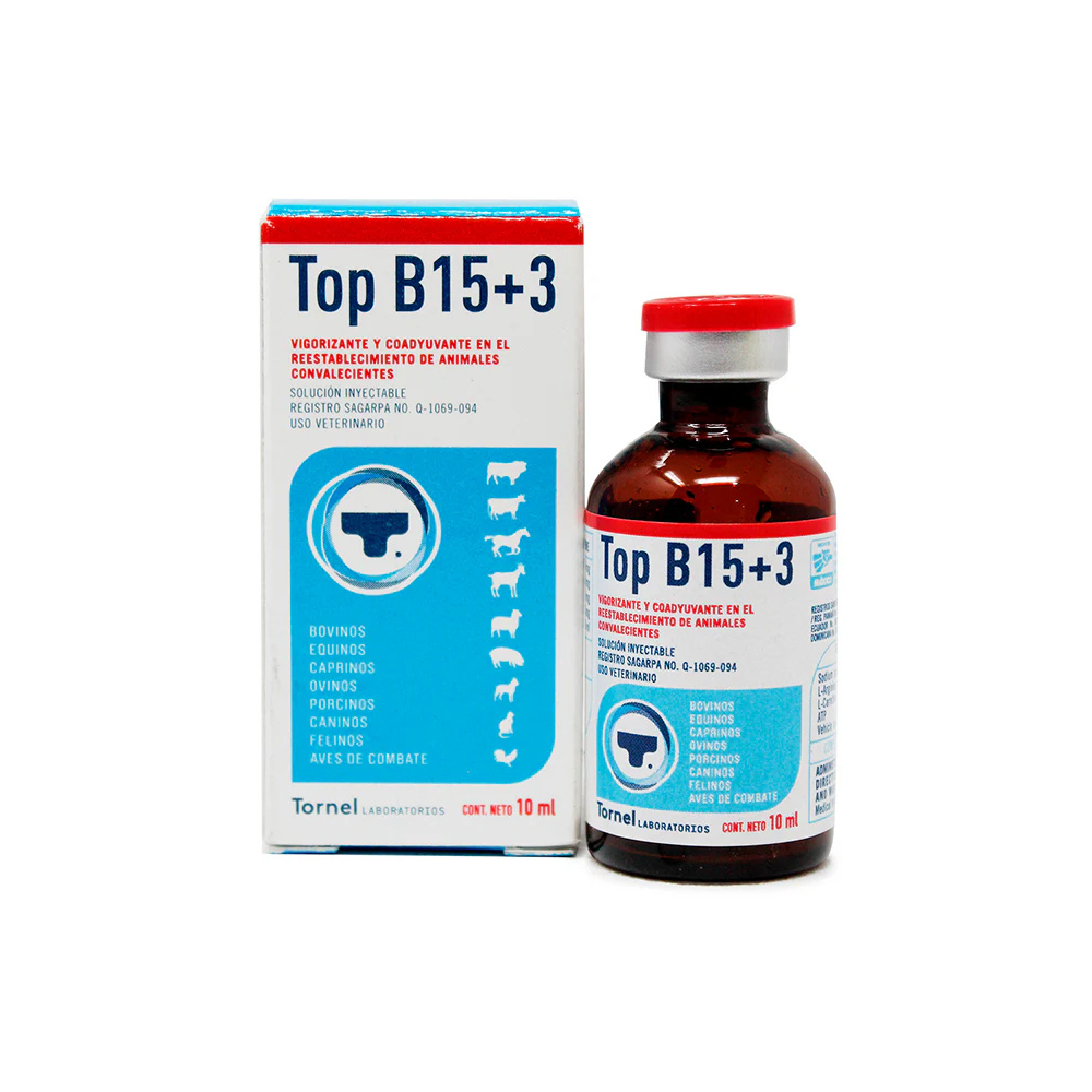 Tornel Top B15+3 Solución Inyectable 10 Ml