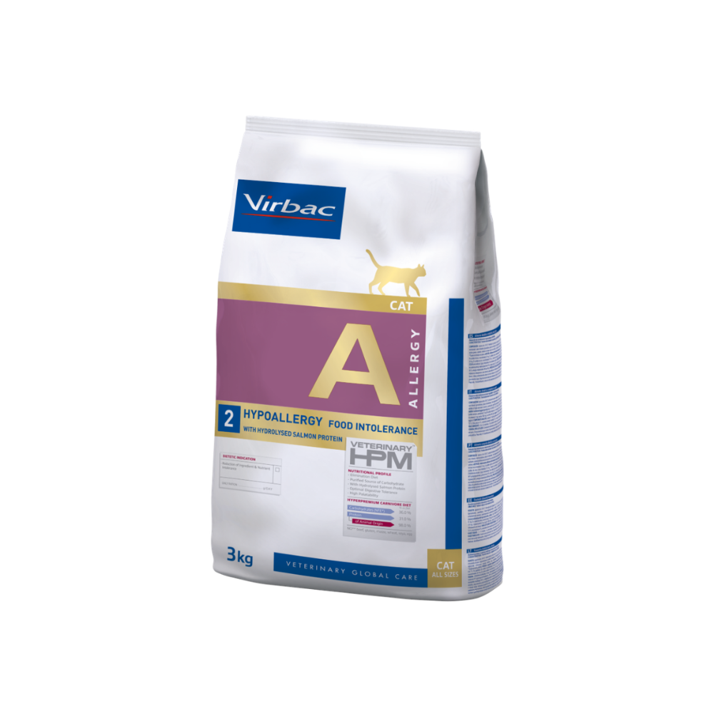 Virbac Hpm Cat Hypoallergy With Hydrolyzed Fish Protein 3Kg