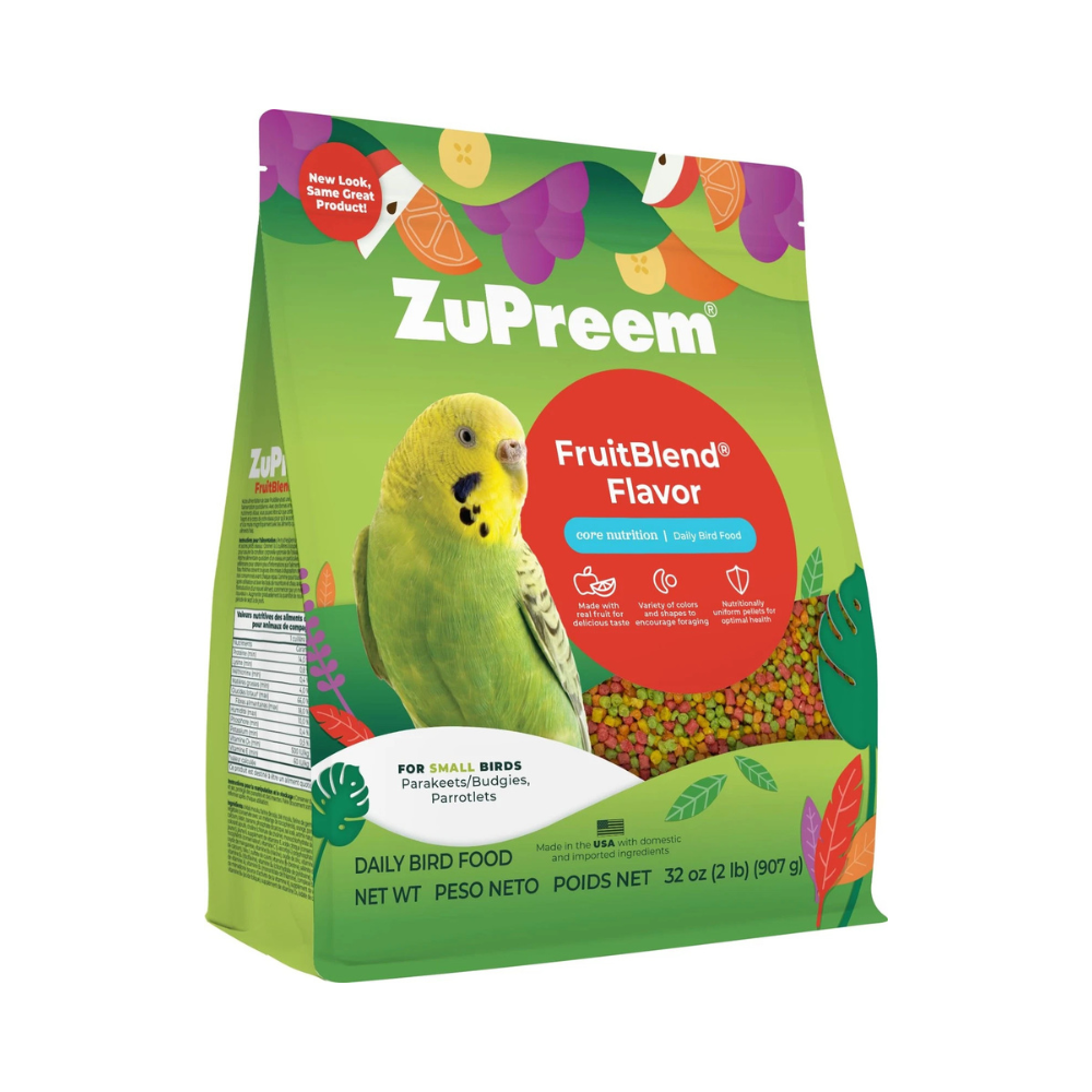 Zupreem Fruitblend Flavor Alimento Para Periquito Australiano 907 G