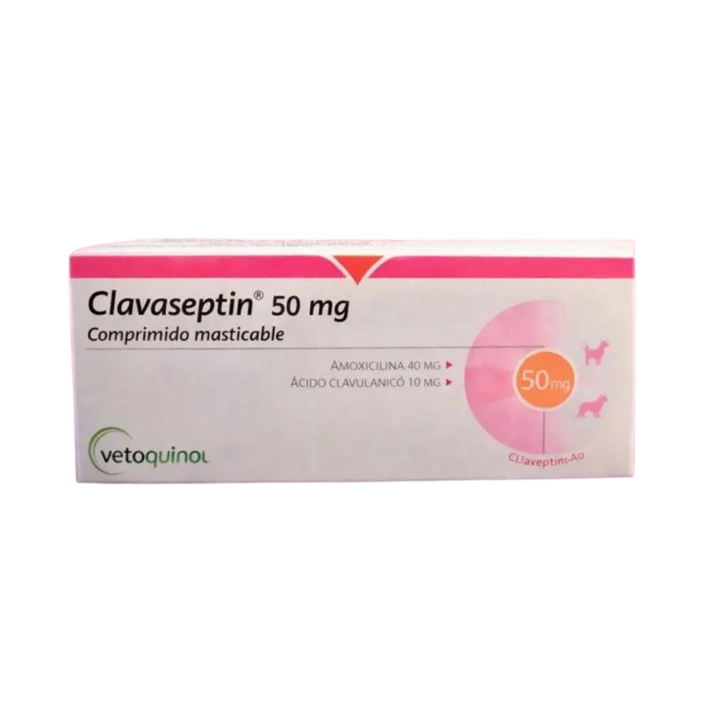 Vetoquinol Clavaseptin 50 Mg *10 Comprimidos*